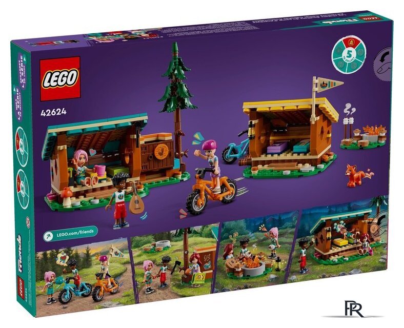 Конструктор LEGO Friends 42624 Лагерь приключений: Уютные домики - Изображение №2 — Интернет-магазин ПроЗаказ
