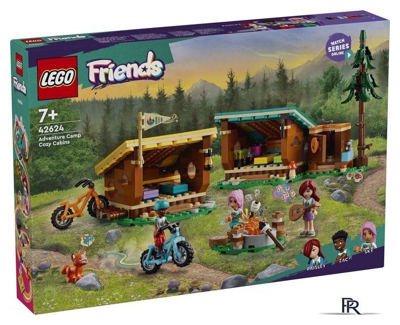 Конструктор LEGO Friends 42624 Лагерь приключений: Уютные домики - Изображение №1 — Интернет-магазин ПроЗаказ