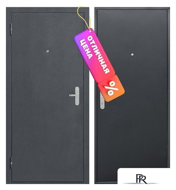 Металлическая дверь Guard Металл/металл Антик серебро (86x205, левая) - Изображение №1 — Интернет-магазин ПроЗаказ