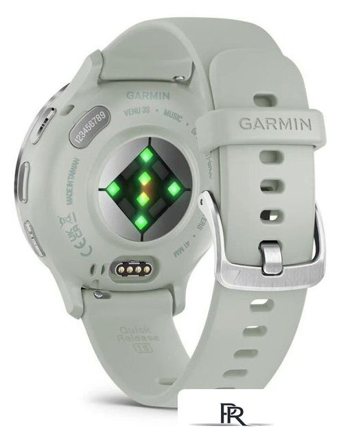 Умные часы Garmin Venu 3S (шалфей, с силиконовым ремешком) - Изображение №5 — Интернет-магазин ПроЗаказ