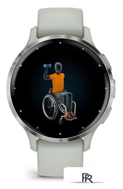 Умные часы Garmin Venu 3S (шалфей, с силиконовым ремешком) - Изображение №6 — Интернет-магазин ПроЗаказ