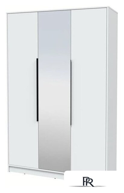 Шкаф-купе Интерлиния Концепт КТ-Ш3з (белый платинум/белый платинум) - Изображение №1 — Интернет-магазин ПроЗаказ