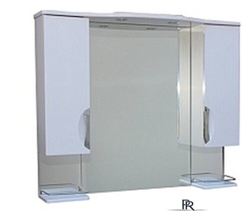  СанитаМебель Шкаф с зеркалом Камелия-14.45 Д3 (Белый) - Изображение №1 — Интернет-магазин ПроЗаказ