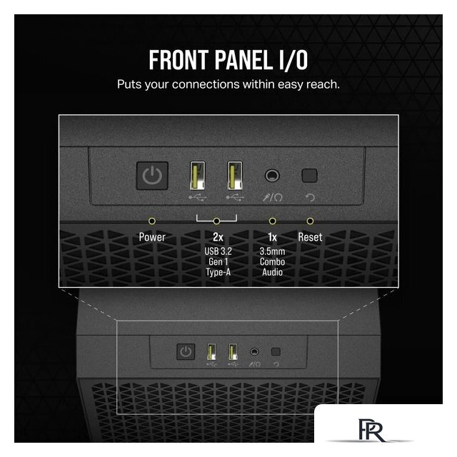 Корпус Corsair 3000D Airflow CC-9011251-WW - Изображение №6 — Интернет-магазин ПроЗаказ