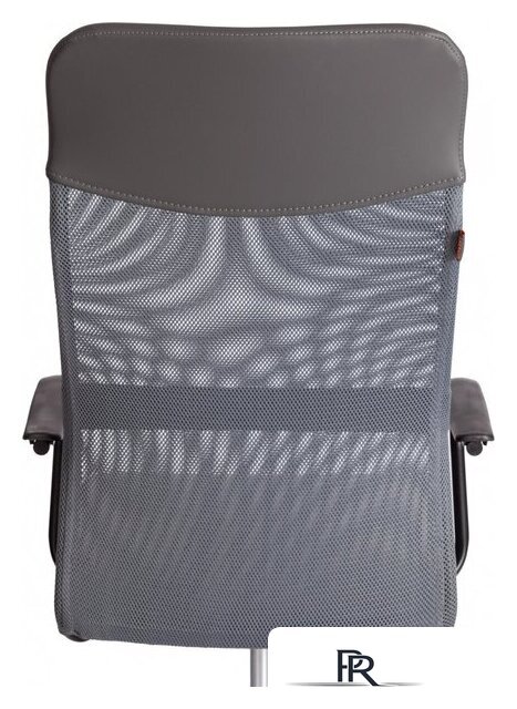 Офисное кресло TetChair Practic флок/кожзам (серый) - Изображение №7 — Интернет-магазин ПроЗаказ