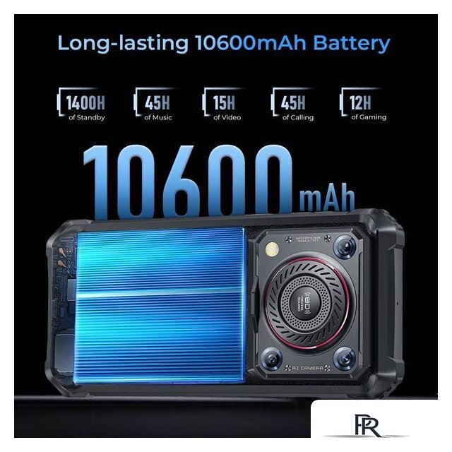 Телефон Oukitel WP36 (черный) - Изображение №3 — Интернет-магазин ПроЗаказ