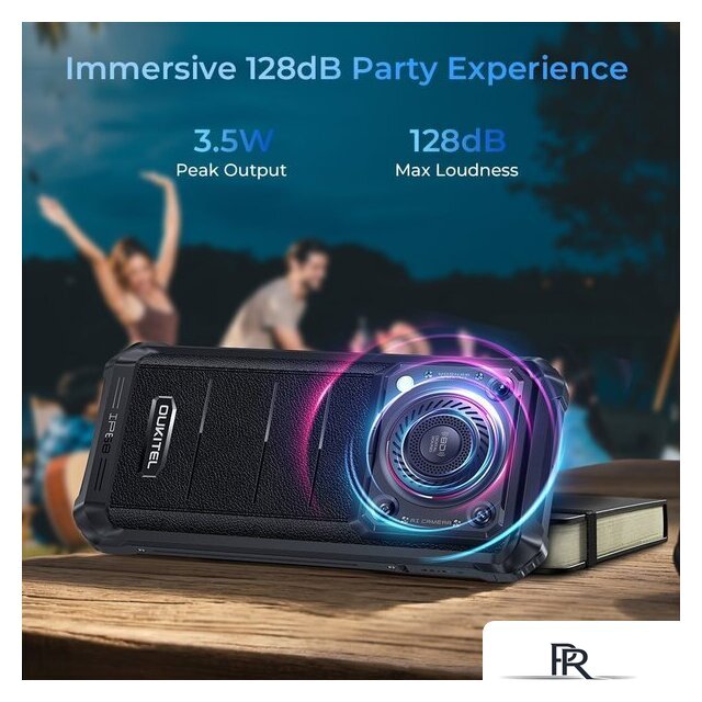 Телефон Oukitel WP36 (черный) - Изображение №2 — Интернет-магазин ПроЗаказ