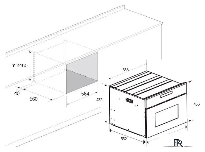 Микроволновая печь Meferi MEO608BK Microwave - Изображение №14 — Интернет-магазин ПроЗаказ