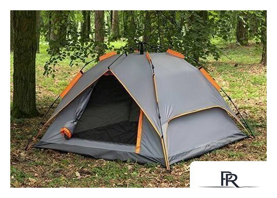 Треккинговая палатка Sundays ZC-TT035-3 (темно-серый/желтый) - Изображение №2 — Интернет-магазин ПроЗаказ