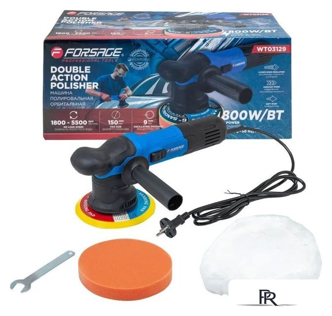 Эксцентриковая шлифмашина FORSAGE F-WT03129 - Изображение №1 — Интернет-магазин ПроЗаказ
