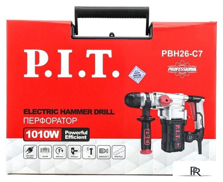 Перфоратор P.I.T. PBH26-C7 (кейс) - Изображение №2 — Интернет-магазин ПроЗаказ