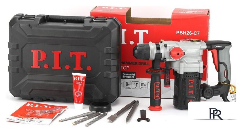 Перфоратор P.I.T. PBH26-C7 (кейс) - Изображение №19 — Интернет-магазин ПроЗаказ