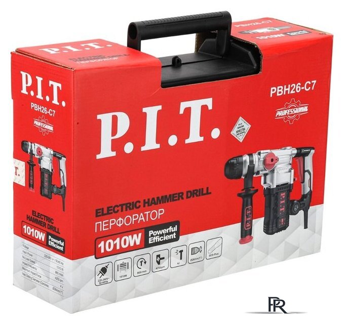 Перфоратор P.I.T. PBH26-C7 (кейс) - Изображение №4 — Интернет-магазин ПроЗаказ