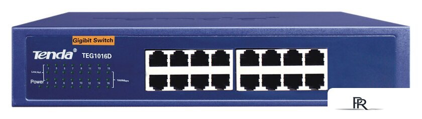 Неуправляемый коммутатор Tenda TEG1016D v6 - Изображение №1 — Интернет-магазин ПроЗаказ