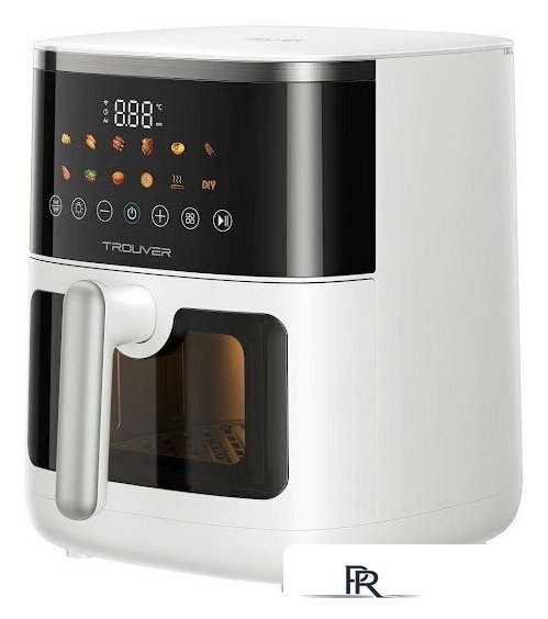 Аэрогриль (аэрофритюрница) Trouver Air Fryer FD10 Pro Max (белый) - Изображение №12 — Интернет-магазин ПроЗаказ