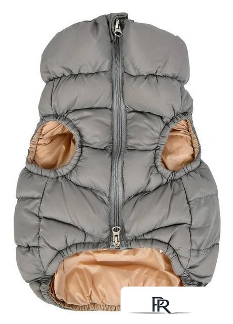 Жилетка для животных Puppia Vest A PAPD-JM1670-GY-L (серый) - Изображение №2 — Интернет-магазин ПроЗаказ