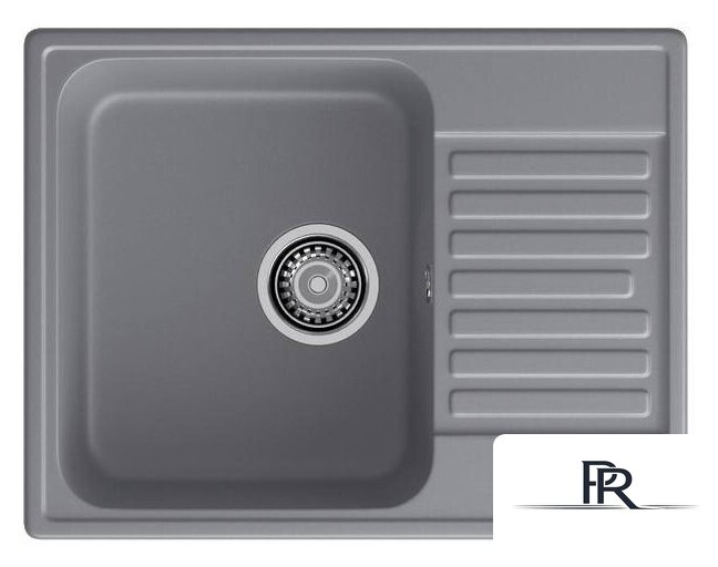 Кухонная мойка GranFest QUARZ Z-13 (темно-серый) - Изображение №1 — Интернет-магазин ПроЗаказ
