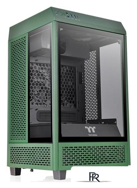Корпус Thermaltake The Tower 100 Mini Racing Green CA-1R3-00SCWN-00 - Изображение №5 — Интернет-магазин ПроЗаказ