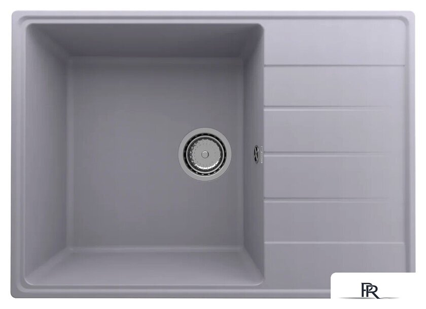 Кухонная мойка Ulgran Quartz Prima 700-05 (бетон) - Изображение №1 — Интернет-магазин ПроЗаказ