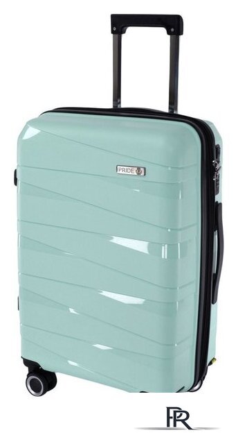 Чемодан-спиннер Pride РР-201 (L, мятный) - Изображение №2 — Интернет-магазин ПроЗаказ