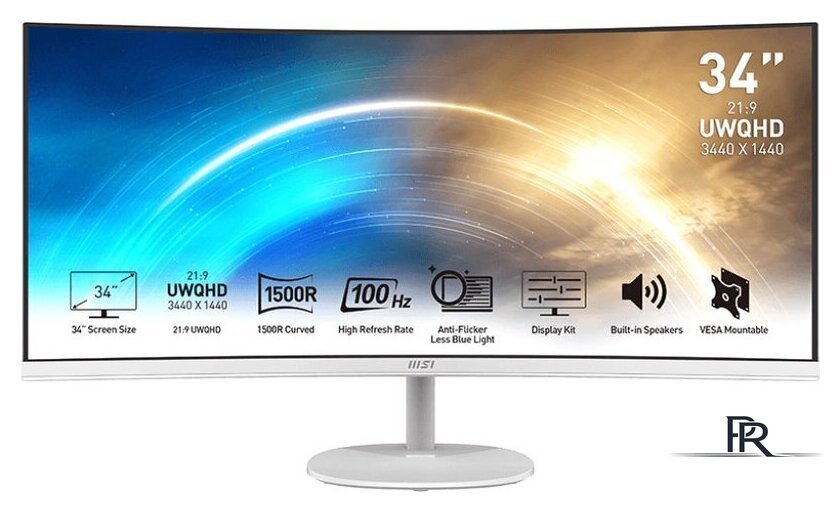 Монитор MSI Pro MP341CQW - Изображение №1 — Интернет-магазин ПроЗаказ