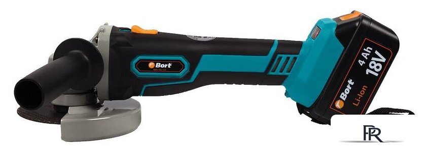Угловая шлифмашина Bort BWS-18Li-125 (с 2-мя АКБ) - Изображение №8 — Интернет-магазин ПроЗаказ