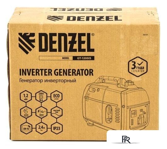 Бензиновый генератор Denzel GT-1200iS - Изображение №12 — Интернет-магазин ПроЗаказ