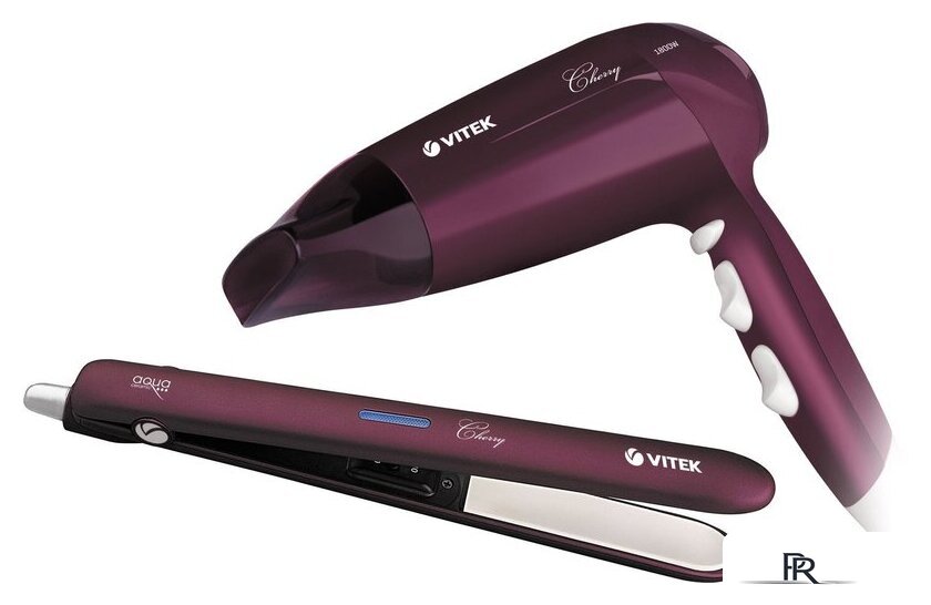 Набор фен + выпрямитель Vitek VT-2501 VT - Изображение №1 — Интернет-магазин ПроЗаказ