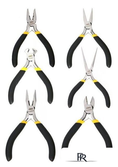Набор пассатижей Deli DL103205-6 (6 предметов) - Изображение №2 — Интернет-магазин ПроЗаказ