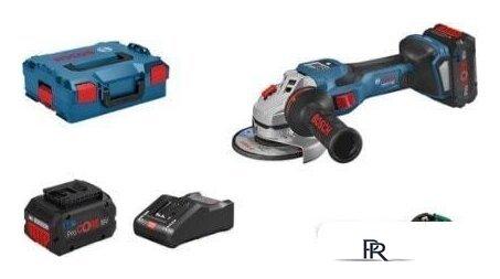 Угловая шлифмашина Bosch GWS 18V-15 SC Professional 06019H6101 (с 2-мя АКБ, кейс) - Изображение №4 — Интернет-магазин ПроЗаказ