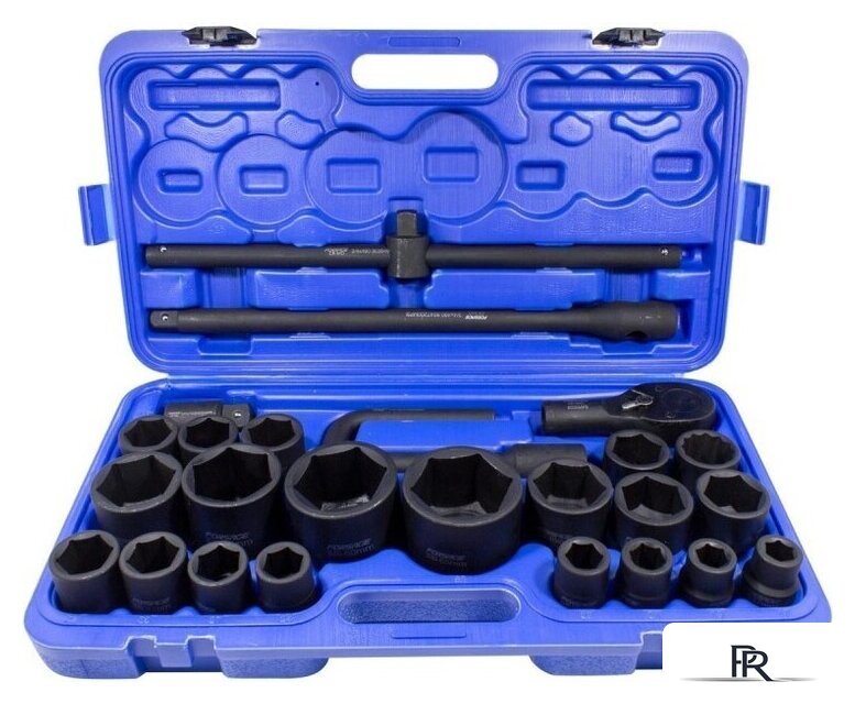 Набор трещотка с головками FORSAGE F-68262-5 MPB (26 предметов) - Изображение №2 — Интернет-магазин ПроЗаказ