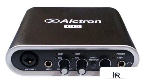 Аудиоинтерфейс Alctron U12 (черный) - Изображение №4 — Интернет-магазин ПроЗаказ