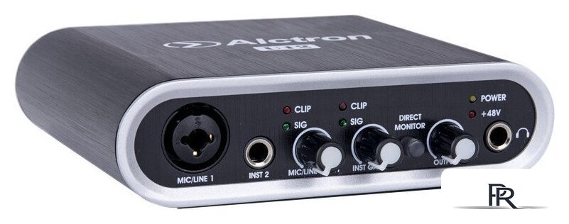 Аудиоинтерфейс Alctron U12 (черный) - Изображение №1 — Интернет-магазин ПроЗаказ