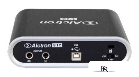 Аудиоинтерфейс Alctron U12 (черный) - Изображение №3 — Интернет-магазин ПроЗаказ
