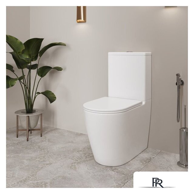 Унитаз напольный Lauter Vortex 2110022VF + гигиенический душ Glow 21LT0222BM - Изображение №11 — Интернет-магазин ПроЗаказ