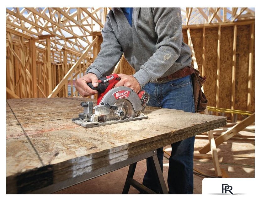 Дисковая (циркулярная) пила Milwaukee M18 CCS55-0X 4933451429 (без АКБ) - Изображение №6 — Интернет-магазин ПроЗаказ