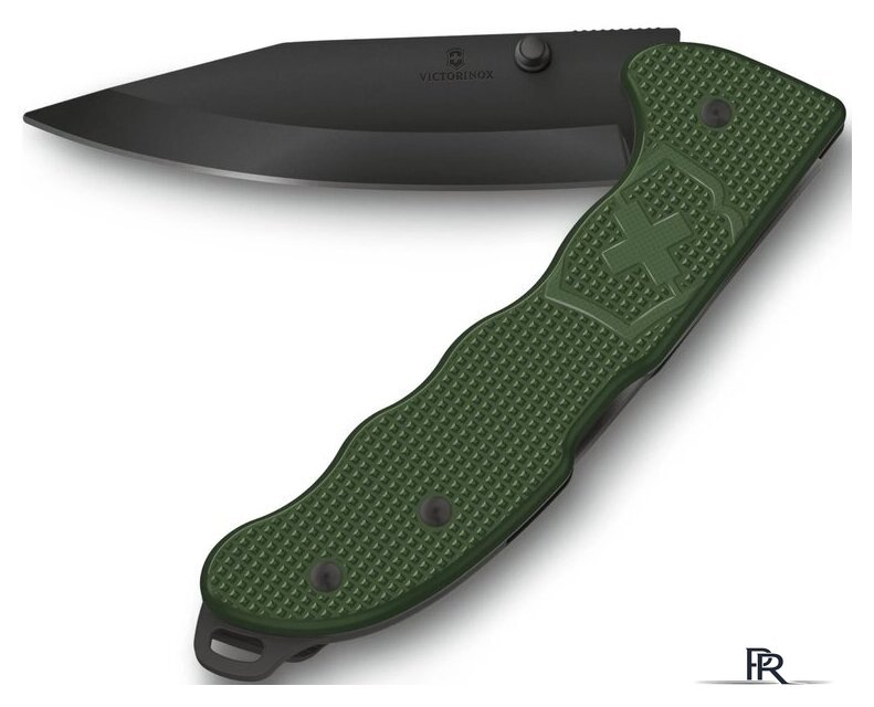 Складной нож Victorinox Evoke BS Alox 0.9425.DS24 (зеленый) - Изображение №1 — Интернет-магазин ПроЗаказ