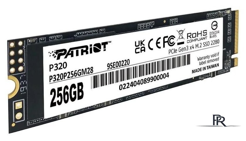SSD Patriot P320 256GB P320P256GM28 - Изображение №3 — Интернет-магазин ПроЗаказ