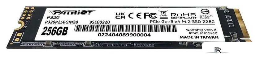 SSD Patriot P320 256GB P320P256GM28 - Изображение №2 — Интернет-магазин ПроЗаказ