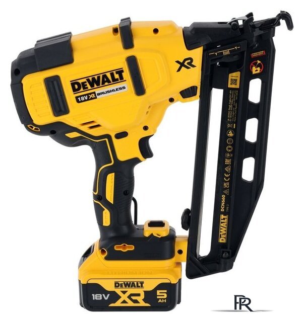 Гвоздезабиватель DeWalt DCN660P2 (с 2-мя АКБ, кейс) - Изображение №2 — Интернет-магазин ПроЗаказ