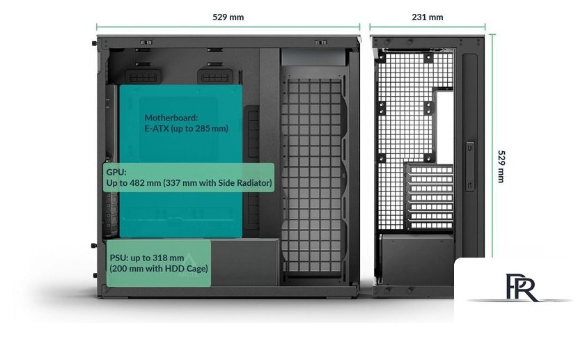 Корпус Arctic Xtender VG ACPCC00019A - Изображение №11 — Интернет-магазин ПроЗаказ