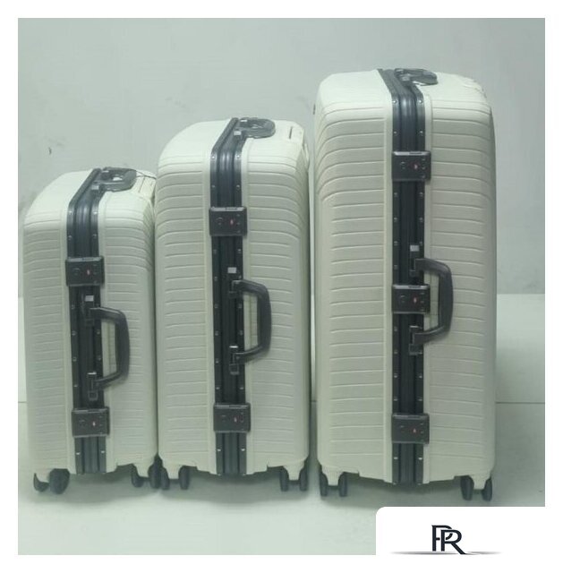 Чемодан-спиннер Mironpan 11276 (M, серый) - Изображение №4 — Интернет-магазин ПроЗаказ