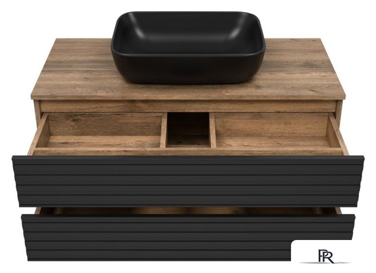  Brevita Тумба под умывальник Dakota 100 DAK-09100-19/02-2Я - Изображение №3 — Интернет-магазин ПроЗаказ