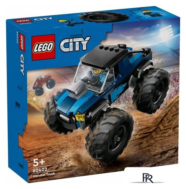 Конструктор LEGO City 60402 Синий монстр-трак - Изображение №1 — Интернет-магазин ПроЗаказ