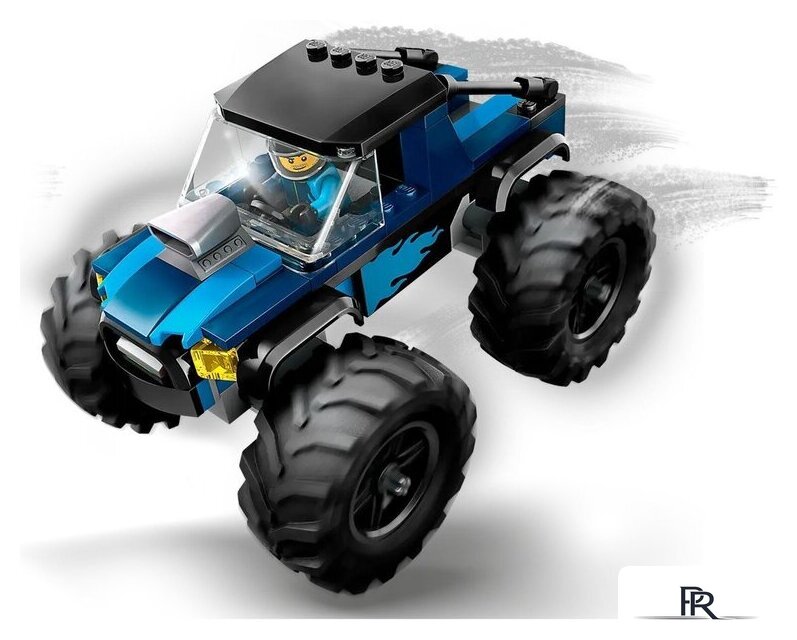 Конструктор LEGO City 60402 Синий монстр-трак - Изображение №4 — Интернет-магазин ПроЗаказ