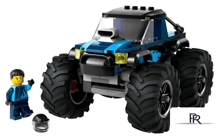 Конструктор LEGO City 60402 Синий монстр-трак - Изображение №3 — Интернет-магазин ПроЗаказ