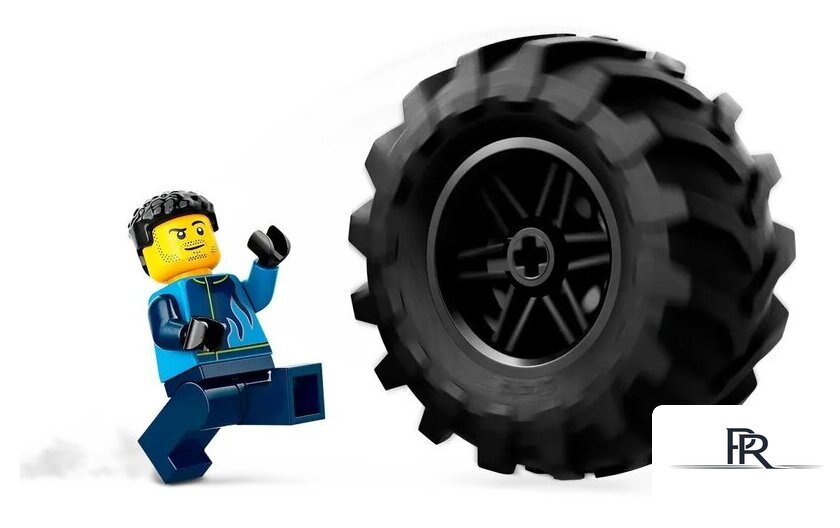 Конструктор LEGO City 60402 Синий монстр-трак - Изображение №5 — Интернет-магазин ПроЗаказ