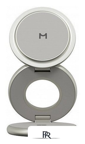 Беспроводное зарядное Magssory Signature Disc Pro для Apple 3 в 1 WCH073 (титановый) - Изображение №1 — Интернет-магазин ПроЗаказ