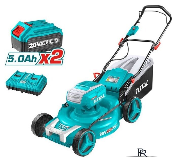 Газонокосилка Total TLMLI20182 (с 2-мя АКБ) - Изображение №1 — Интернет-магазин ПроЗаказ