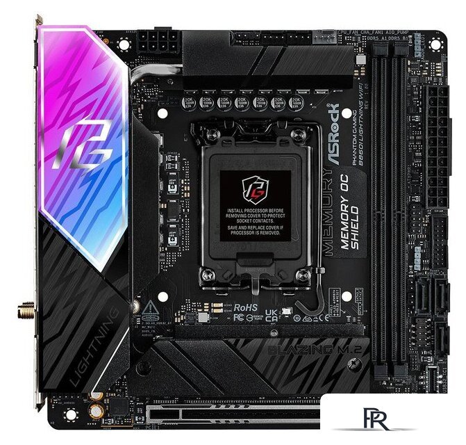 Материнская плата ASRock B860I Lightning WiFi - Изображение №1 — Интернет-магазин ПроЗаказ